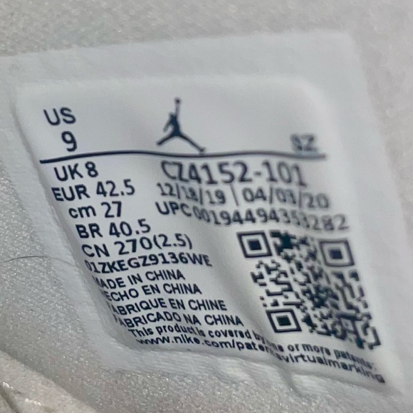 Air Jordan 6 Quai size 9 no box 9.5/10 send offers - Picture 7 of 11